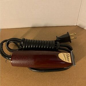 Oster Corded Hair Trimmer in Burgundy and Black